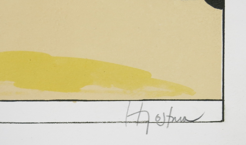 Hannes Postma: Litho, Horizon amputaal kopen? Bied vanaf 35!