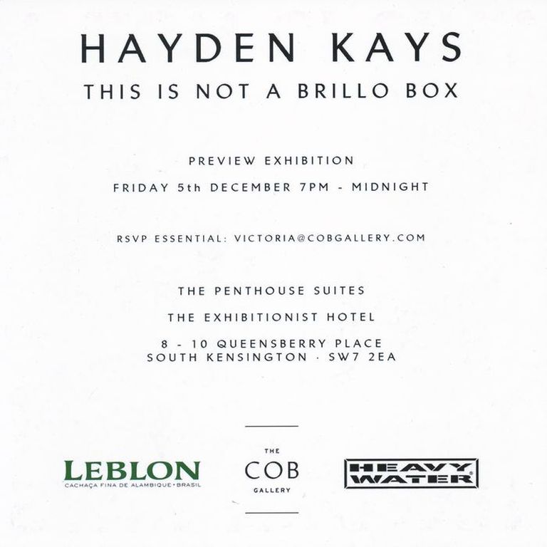 Hayden Kays - This Is Not A Bomb Invite (2014) kopen? Bied vanaf 32!