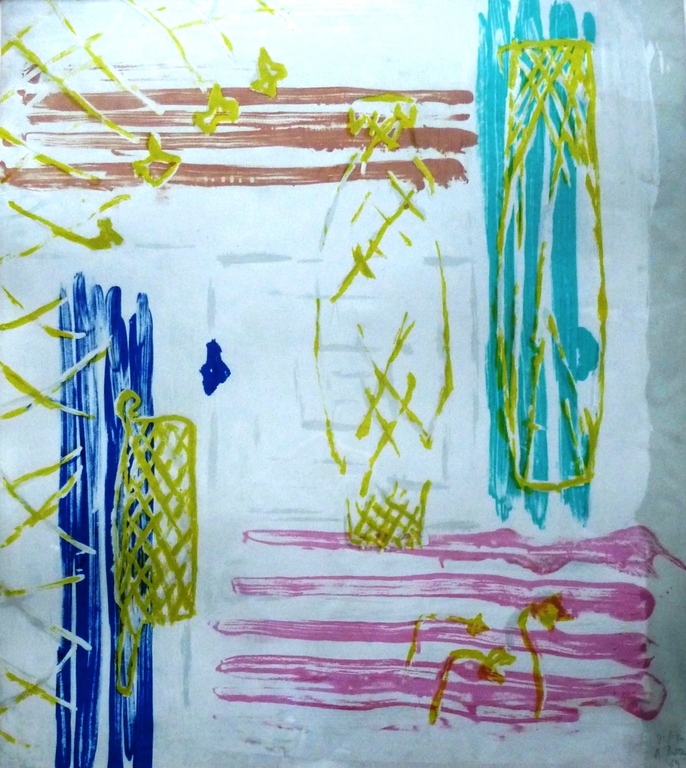 Rob Birza, kleurenlitho, handgesigneerd, 1989 kopen? Bied vanaf 60!