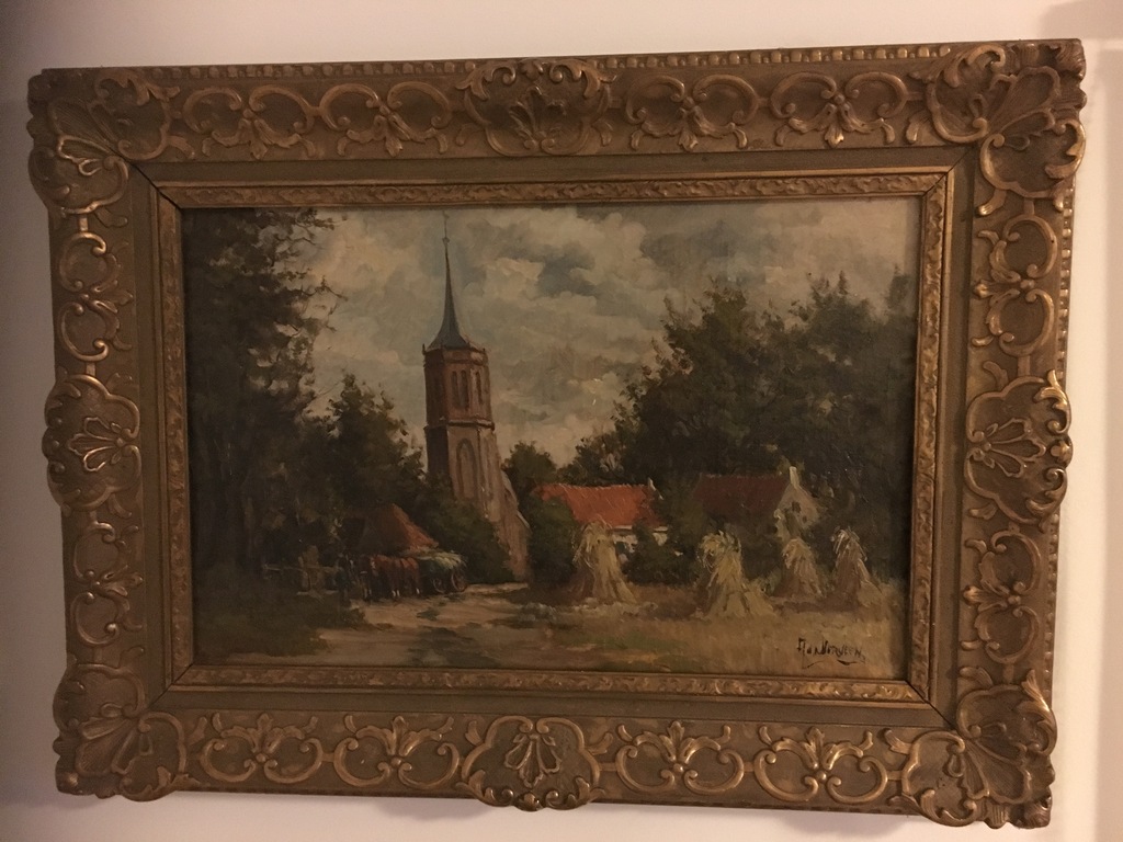 Verveen landschap op doek  kopen? Bied vanaf 150!