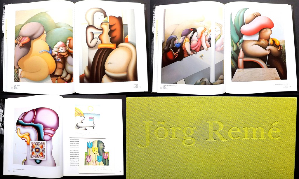 Jörg REMÉ  - 2x gesigneerde litho + boek: Reiziger in tijd en ruimte kopen? Bied vanaf 1!