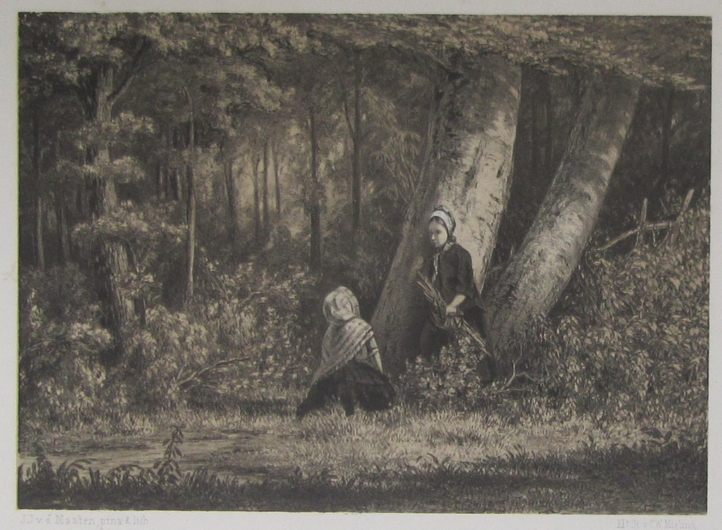 Steendruk (pinx en Litho) van J.J. van der Maaten (1820-1879) kopen? Bied vanaf 1!