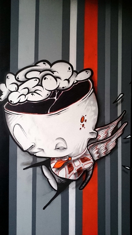 Origineel graffiti van B.Art op doek! kopen? Bied vanaf 450!