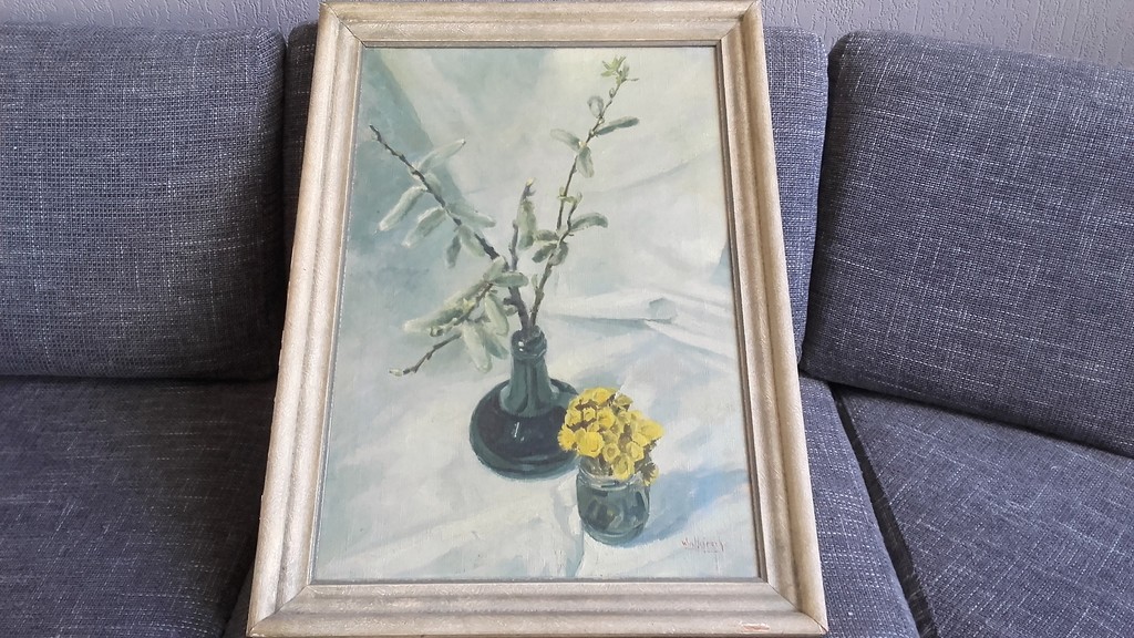 Wim Heinecke - Olieverf op doek - Stilleven kopen? Bied vanaf 1!