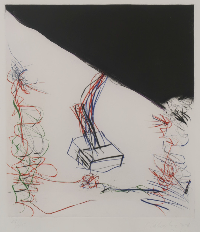 Ger Lataster: Droge Naald, Z.T. II - Ingelijst verkocht voor € 120!