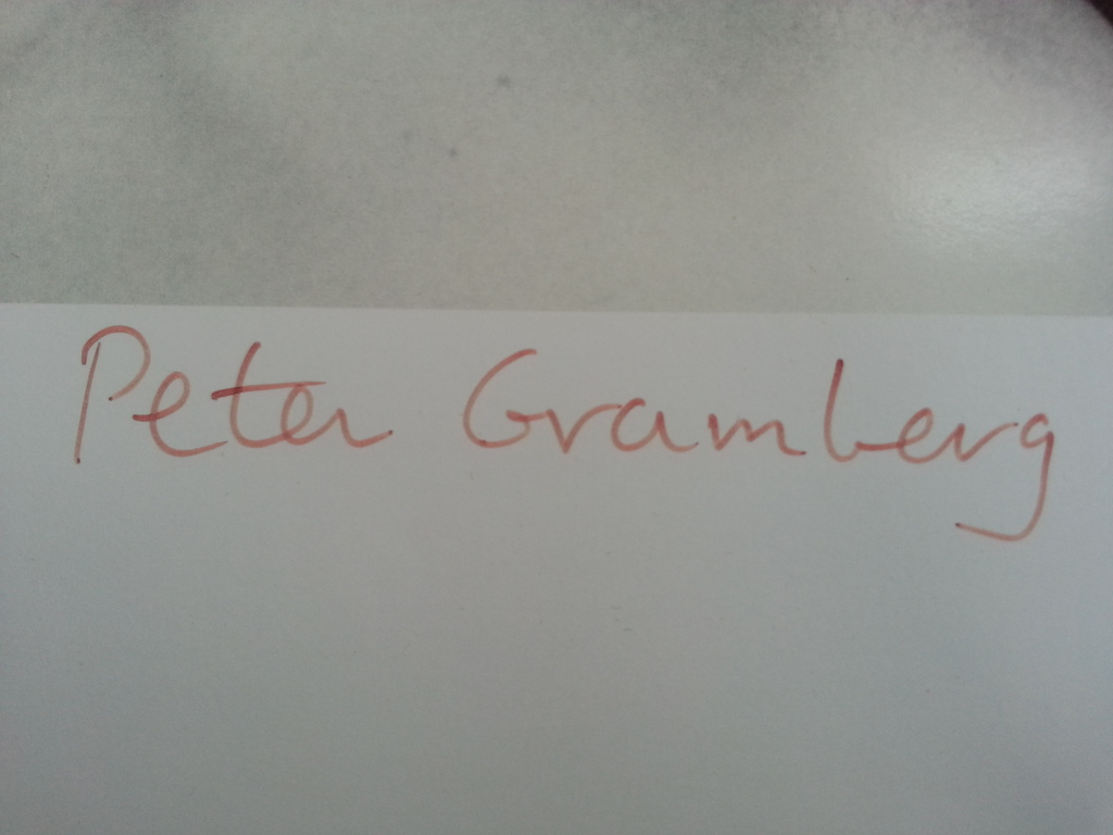 Peter Gramberg -gesigneerde fotoprint - Richenel  kopen? Bied vanaf 1!