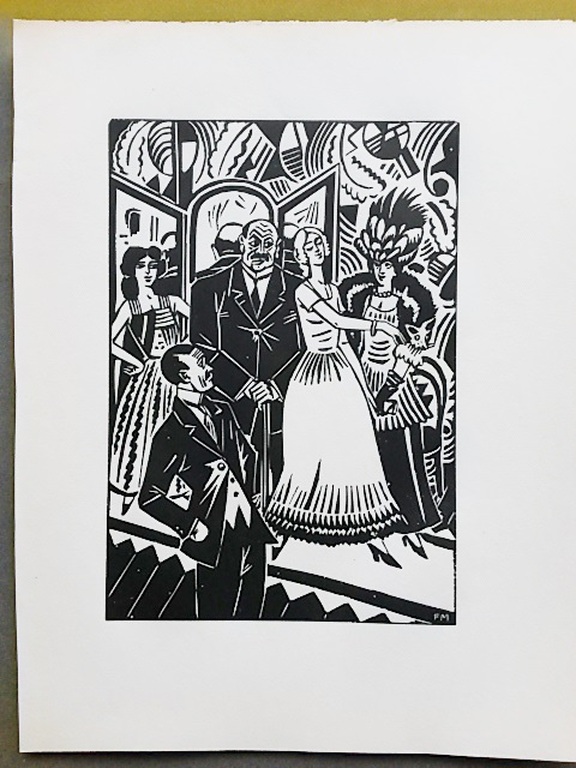 Frans Masereel, houtsnede, uit La Ville 1928 kopen? Bied vanaf 45!