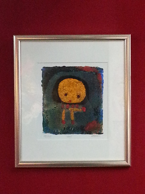 Giovanni Vetere, zeefdruk met lijst ," Vieni "  kopen? Bied vanaf 50!