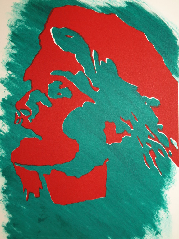 Marjan Davids – Zeefdruk – Kunstacademie MINERVA Groningen – 1994 kopen? Bied vanaf 1!