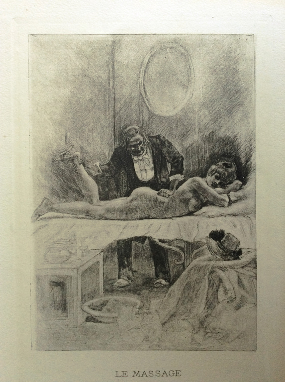 Felicien Rops - Le Massage - heliogravure, 1908 kopen? Bied vanaf 225!