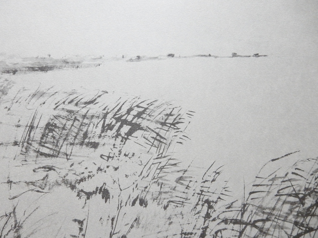 Piet Klaasse (1918-2001) - Offset litho IJsselmeer - 1967 kopen? Bied vanaf 1!