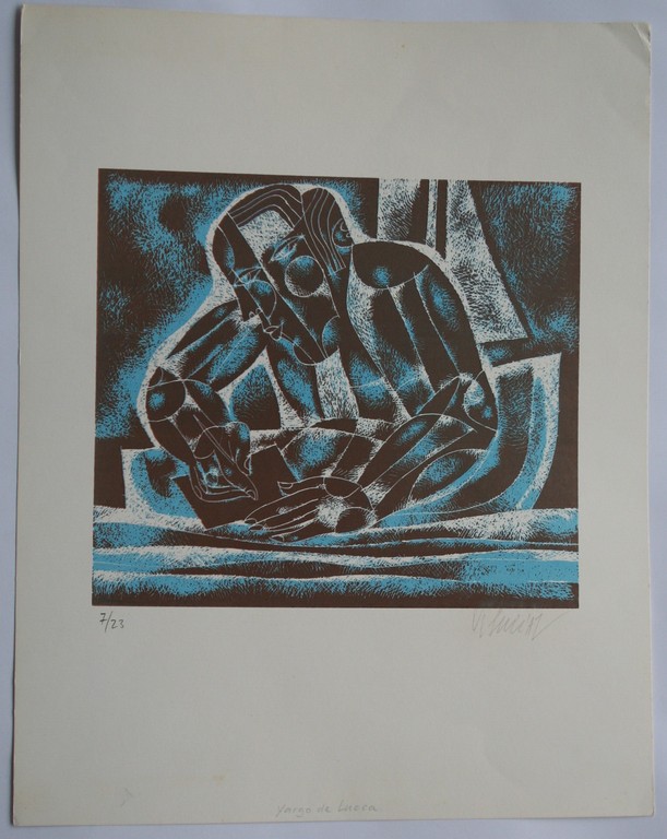 Yargo de Lucca - zeefdruk - gesigneerd - genummerd kopen? Bied vanaf 45!