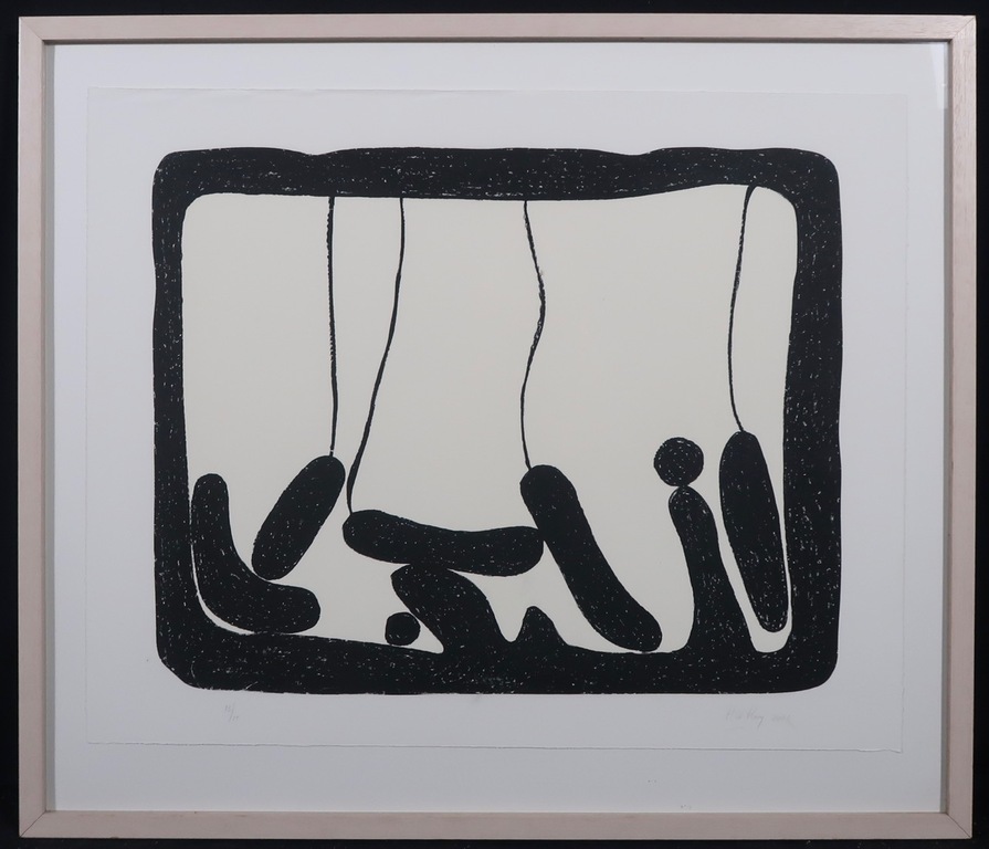 Hans Hovy: Litho, Sloppy sausages - Ingelijst kopen? Bied vanaf 20!