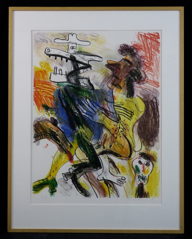 Anton Martineau: Litho, Appassionato I - Ingelijst (groot) kopen? Bied vanaf 70!