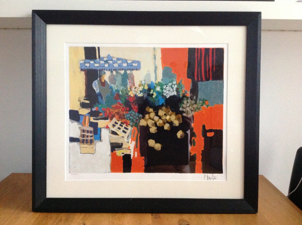 Zeefdruk van Claude Fauchere limited edition serigraphs France Paris. kopen? Bied vanaf 30!