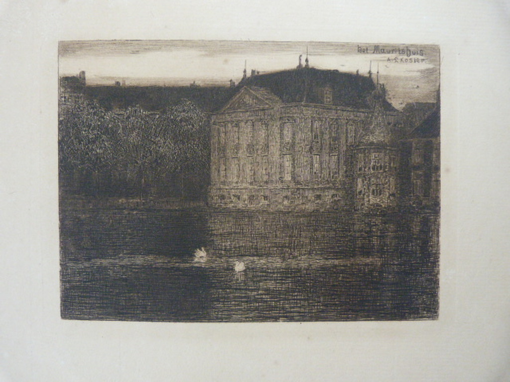 Albert Neuhuys  -  ets  en nog twee etsen. kopen? Bied vanaf 1!