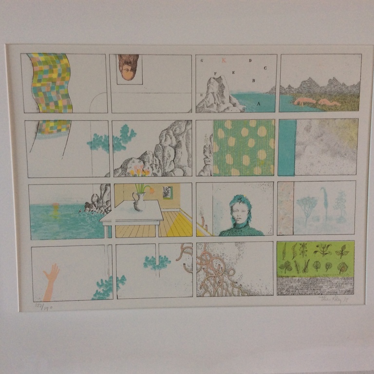 Theo Kley - gesigneerde zeefdruk - oplage 190 exemplaren - 1972 kopen? Bied vanaf 50!