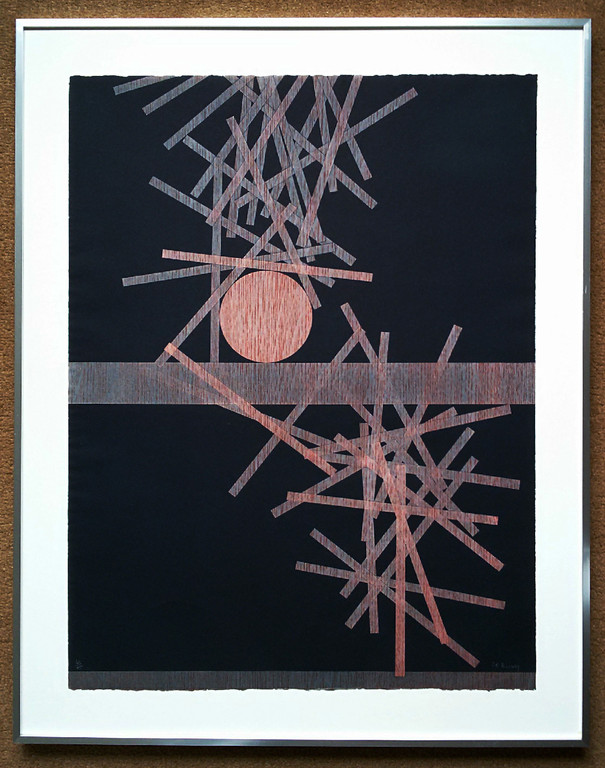 Pol Bury - Kinetische compositie, litho (ingelijst) kopen? Bied vanaf 195!