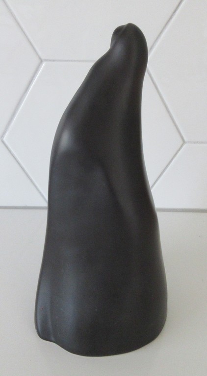 Art deco mat zwart abstract platelen Maria beeld kopen? Bied vanaf 20!