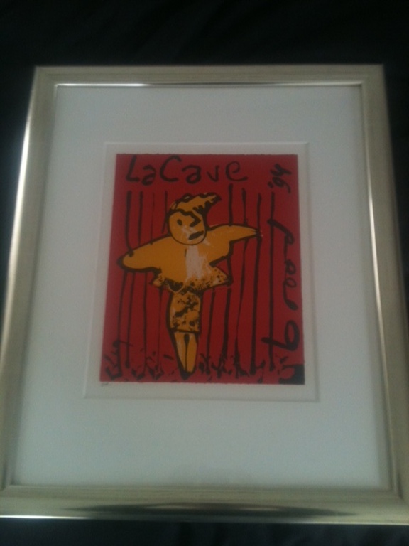 Herman Brood zeldzame kleurenzeefdruk verkocht voor € 195!