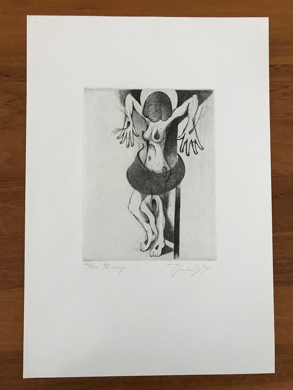 Onbekend kunstenaar - Ets - 'Ik draag...' kopen? Bied vanaf 25!