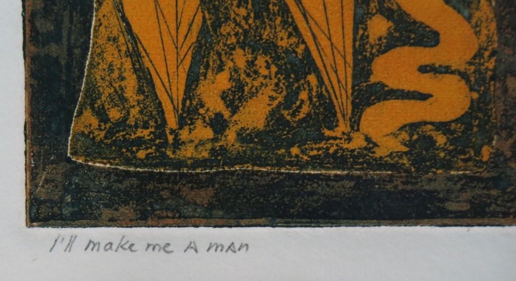 Ru van Rossem: Ets en blinddruk, I'll make me a man kopen? Bied vanaf 40!