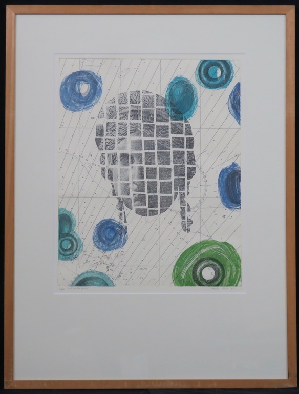 Harald Vlugt: Ets, Pick up her pieces - Ingelijst kopen? Bied vanaf 1!