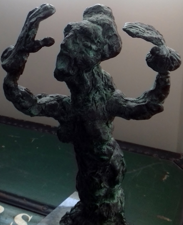 Groen gepatineerd Bronzen Beeld van Jan Sierhuis: Flamenco danseres kopen? Bied vanaf 600!