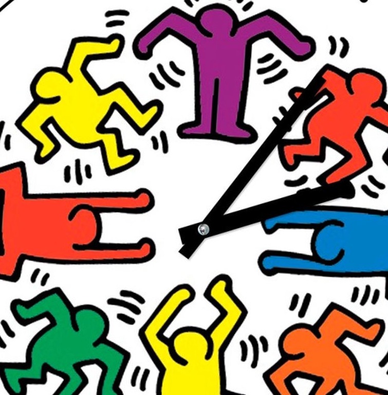 Keith Haring - Klok kopen? Bied vanaf 69!