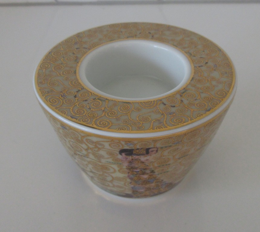 Goebel - Kandelaar Gustav Klimt  kopen? Bied vanaf 15!
