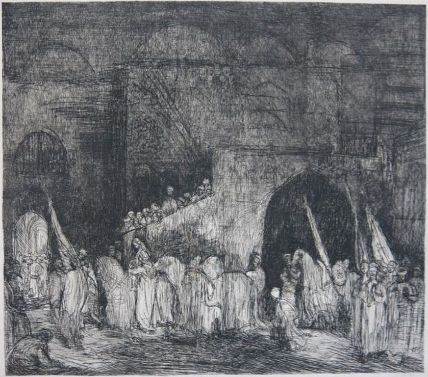 Marius Bauer: Ets, Fete Persane kopen? Bied vanaf 250!