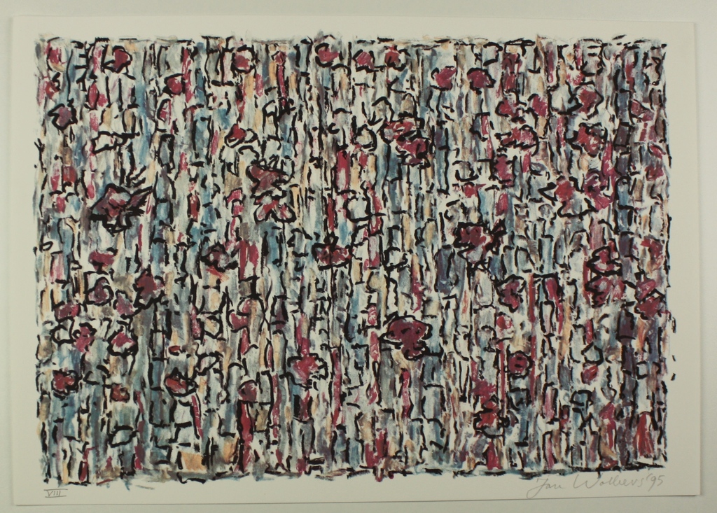 Jan Wolkers, zeefdruk, 1995 kopen? Bied vanaf 249!
