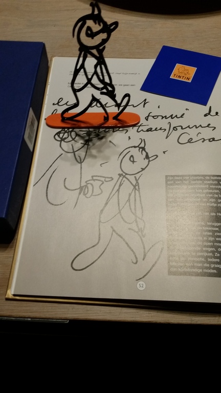 Hergé - Beeldje Moulinsart 46221 - Kuifje en de Alfa kunst - (2006) kopen? Bied vanaf 85!