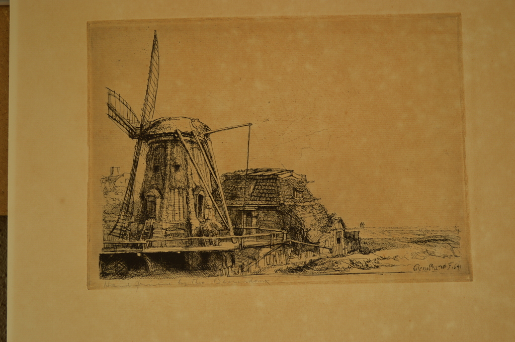 Etsplaat van Rembrandt opnieuw gebruikt door Beerendonk verkocht voor € 48!