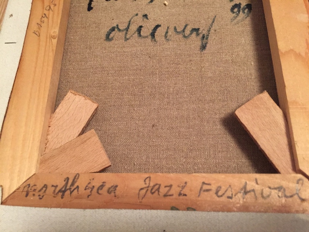 Jan Sierhuis - Jazz Festival 1999 - ca 30 x 24 cm kopen? Bied vanaf 1!