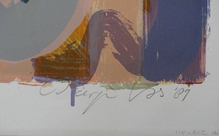 Darja Vos - Grote zeefdruk: Murmullo (ruisen) - 1989 kopen? Bied vanaf 60!