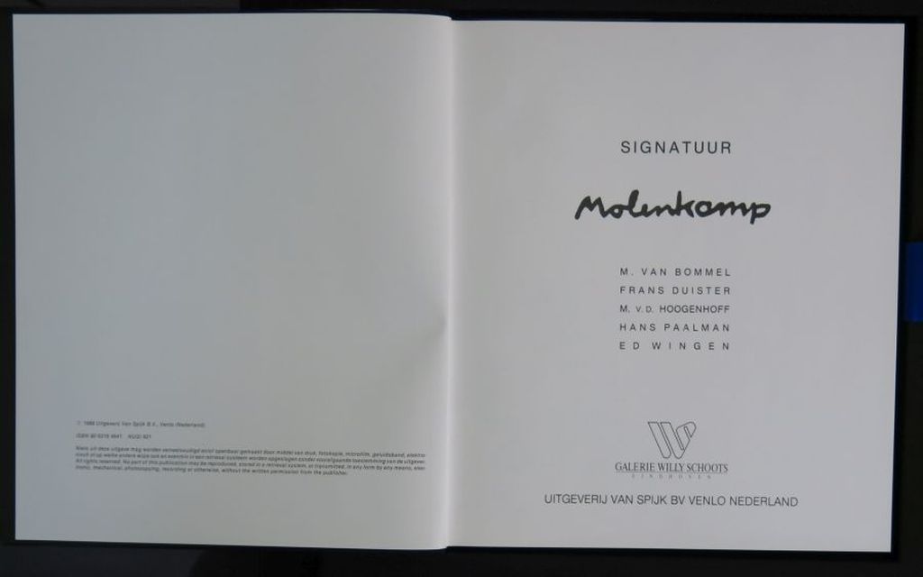 Nico Molenkamp: Portfolio met 3 Zeefdrukken + boek, Signatuur kopen? Bied vanaf 70!