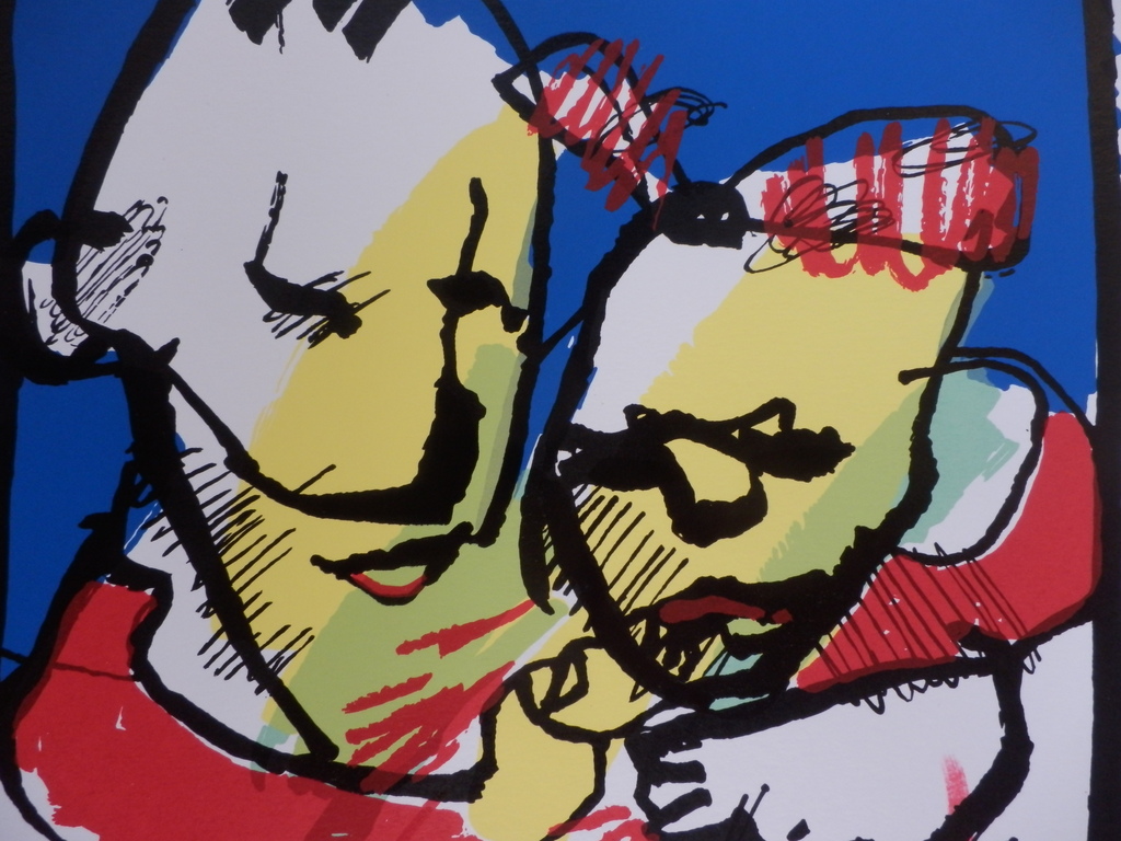 HERMAN BROOD, Gelimiteerde en HANDGESIGNEERDE Zeefdruk  LEKKER DING kopen? Bied vanaf 175!