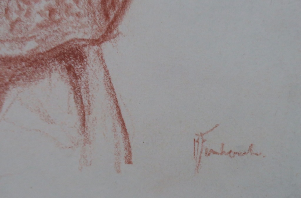 Klaas Fernhout: Lot met 4 studies van misdienaars in potlood en aquarel kopen? Bied vanaf 1!