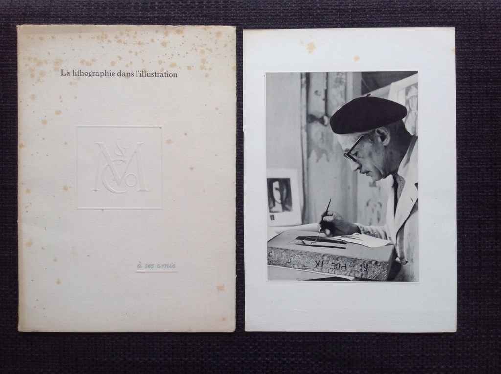 AcheterL.Favre: kleurenlitho, Arlequins 1948 , 43/150? Enchérissez de 140!