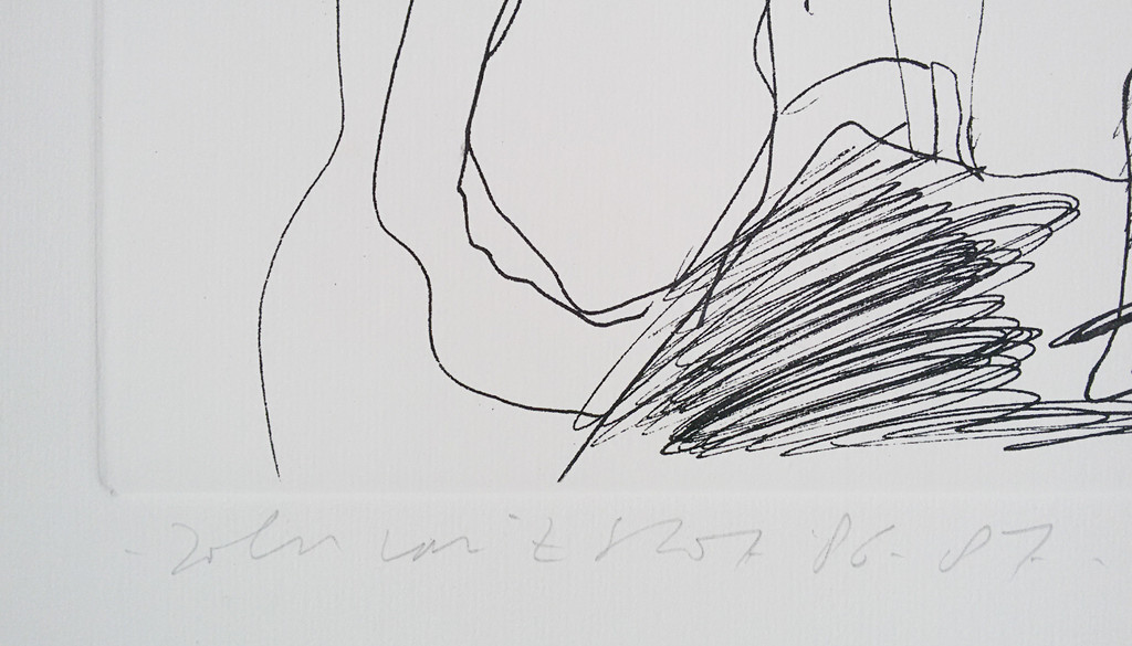 John van ‘t Slot - Man in landschap, met de hand ingekleurde ets kopen? Bied vanaf 35!