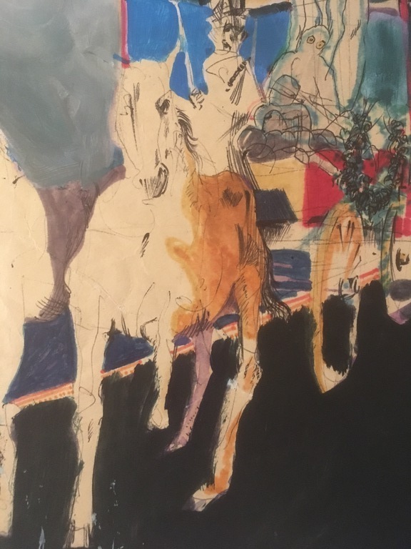 Onbekende Kunstenaar - Gemengde techniek - Processie zonder titiel. kopen? Bied vanaf 1!