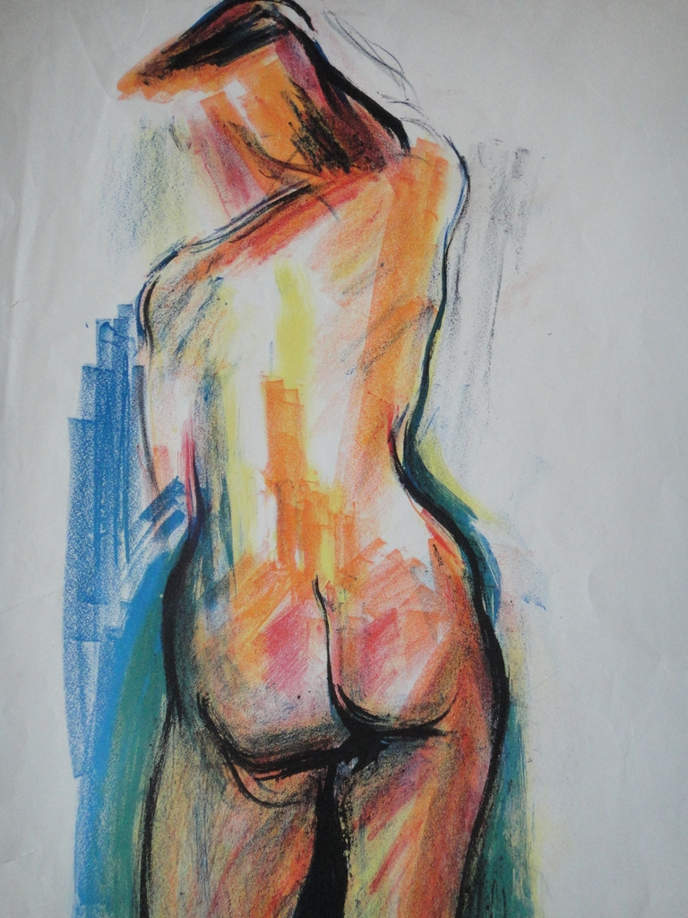 Bob ten Hoope (1920-2014), litho , staand vrouwelijk naakt kopen? Bied vanaf 1!