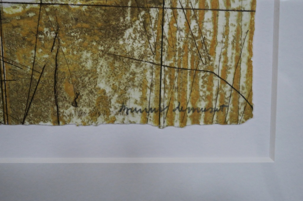 Bernard Remusat: Carborundum, Balises - Ingelijst kopen? Bied vanaf 70!