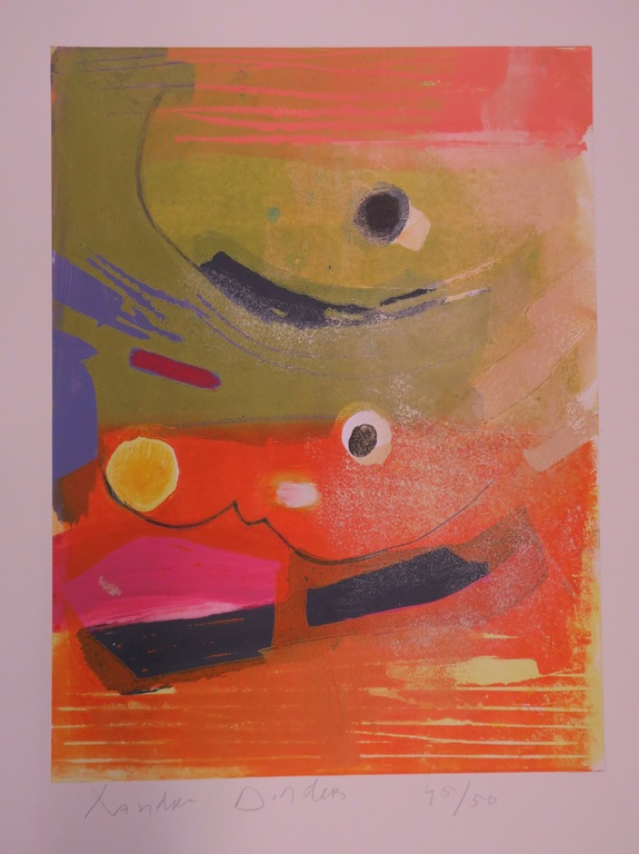 Xandra Donders: Zeefdruk, Romance (oranje) kopen? Bied vanaf 35!