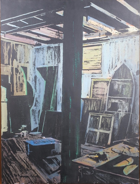 Helmuth van Galen: Olieverf op doek, Binnenruimte - Ingelijst kopen? Bied vanaf 1!