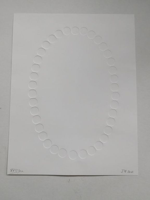 Jan Henderikse, Blinddruk Antilliaanse muntjes, XVII/XX, 2013, Gesigneerd  kopen? Bied vanaf 150!