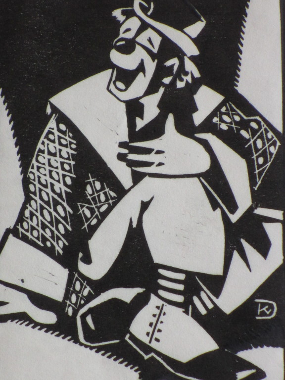 Krijn van Dijke - Krijn van Dijke, Uitnodiging, Houtsnede kopen? Bied vanaf 1!