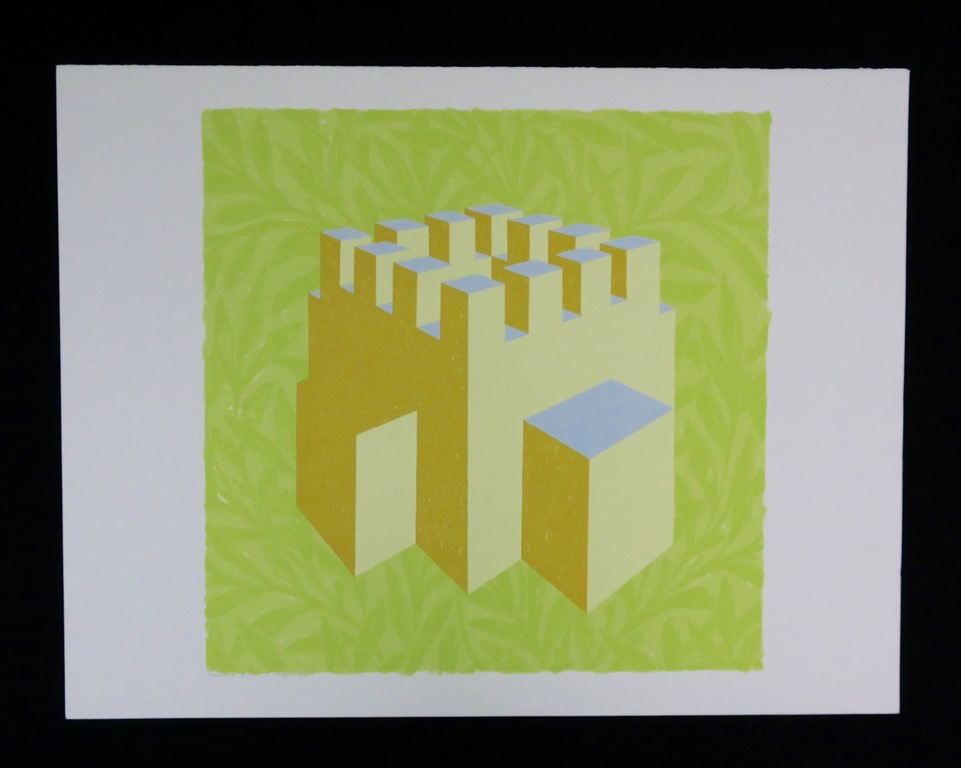 Lot met 16 zeefdrukken van Corrie Kuijs: Zonder titel (fort) kopen? Bied vanaf 1!