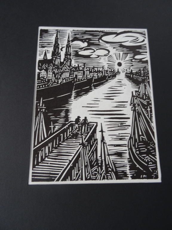 Masereel- 3 originele houtsnedes kopen? Bied vanaf 60!